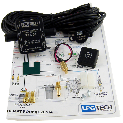 Elektronika LPGTECH TECH-224 4 cyl.